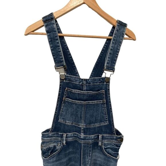 Blank NYC Overalls Bib Coveralls Medium Wash  Size 29 medium Wash Classic - Picture 4 of 11